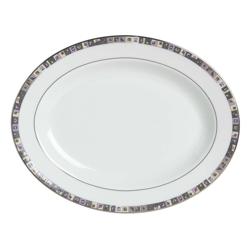 Clarity 28cm Bone China Dinner Plate