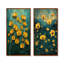 Ensemble de 2 pièces d'art jaune jaune bleu soleil-1845471146-1845471148