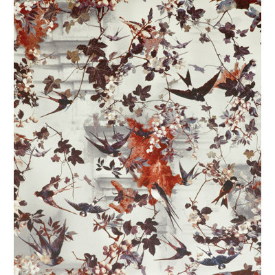 Les Papiers Floral Wallpaper Double Roll