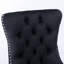 Chaise d'appoint rembourrée en velours Giambattista