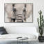 «Animals Abstract Elephant Zoo and Wild Animals» par Oliver Gal - reproduction d'art sur toile-59206306-33344946-119891955