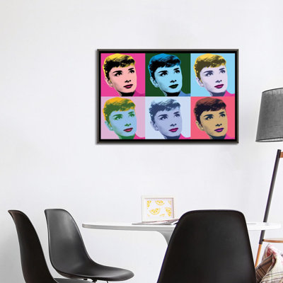 Audrey Hepburn Warhol Sabrina par radio Days-impression d’art graphique