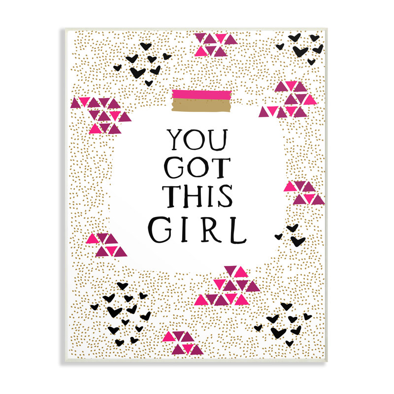 « you is the glam », art textuel, H 15 po x l 10 po x P 0,5 po, Plaque murale