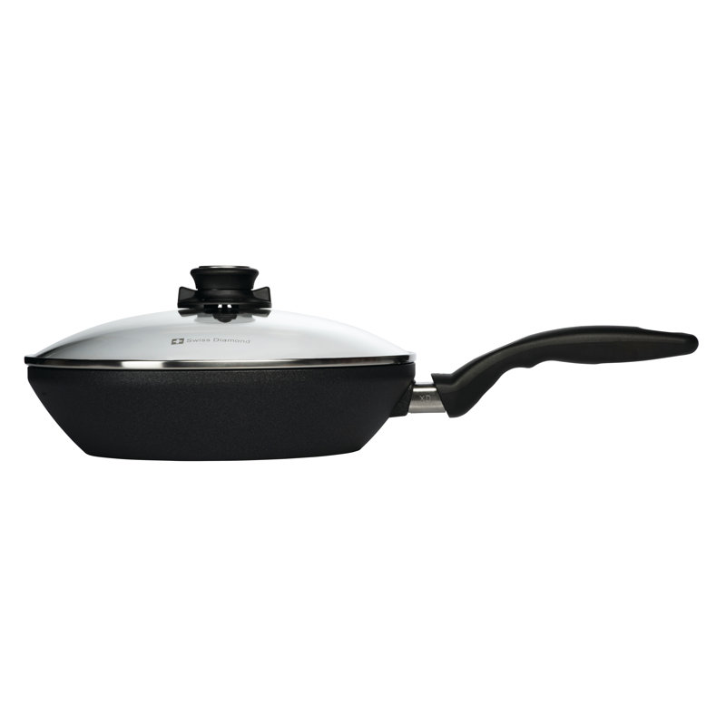 EDGE Aluminum Non-Stick Frying Pan, 10.25", Dark Gray