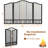 Randilynn 3 Panel Metal Fireplace Screen