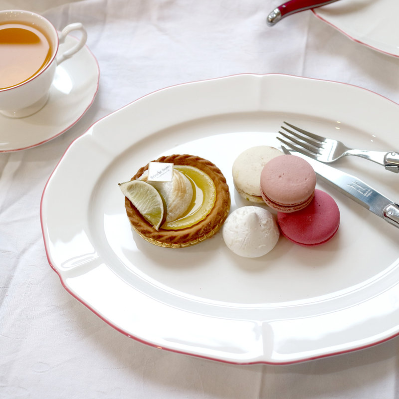 Plateau 14 po Amelie, Rose