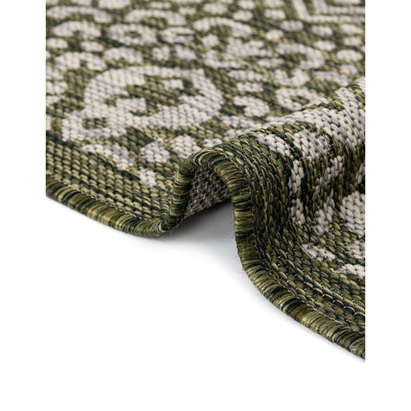 Finbar Oriental Indoor / Outdoor Rug, Square 10'8"