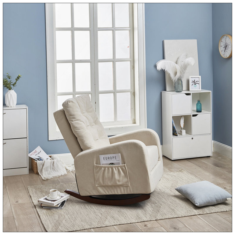 Fauteuil inclinable simple simple, Beige