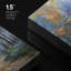 «Woodland Forest Landscape Vibrant Pathway Impressionist Forest» sur toile-101287915-99543152