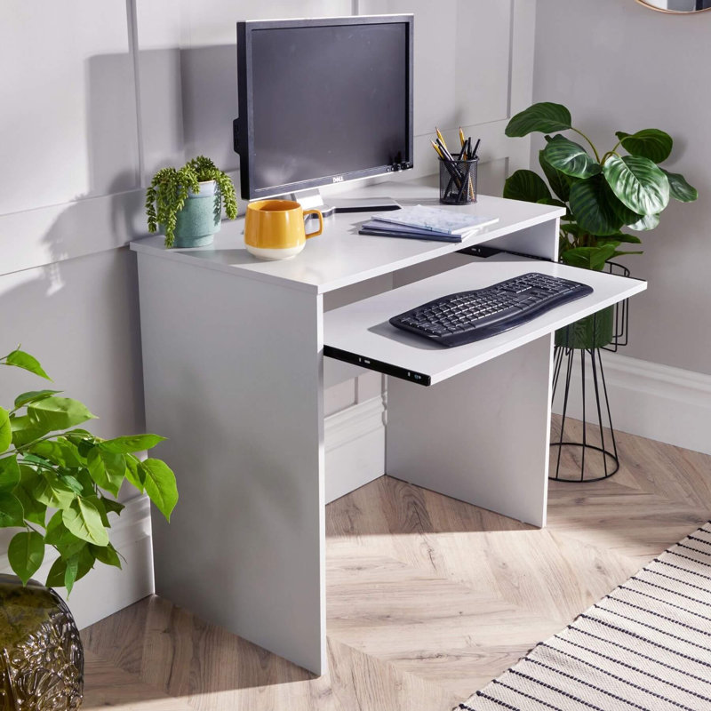 Lenona Computer Desk, Grey
