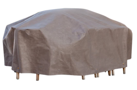 Outdoor Patio Dining Set Cover, 109" L x 84" W x 29" H