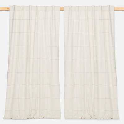 Semi Sheer Curtain Panel