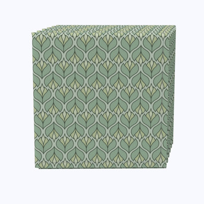 Cotton Floral Square Napkin