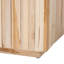 Table basse bohémienne avec bûches en bois recyclées uniques