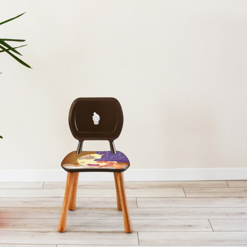 Chaise de bureau / activité pour enfants Harbeson, H 25,59 po x l 14,17 po x P 9,1 po