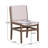 Alagie Mid-Century Modern 5-Piece Dining Table Set With Upholstered Chairs & Pedestal Base-126534192-126534189