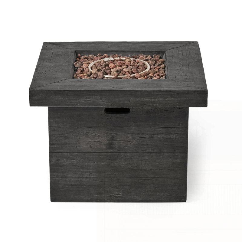 Modern Outdoor Fire Pit, Gray
