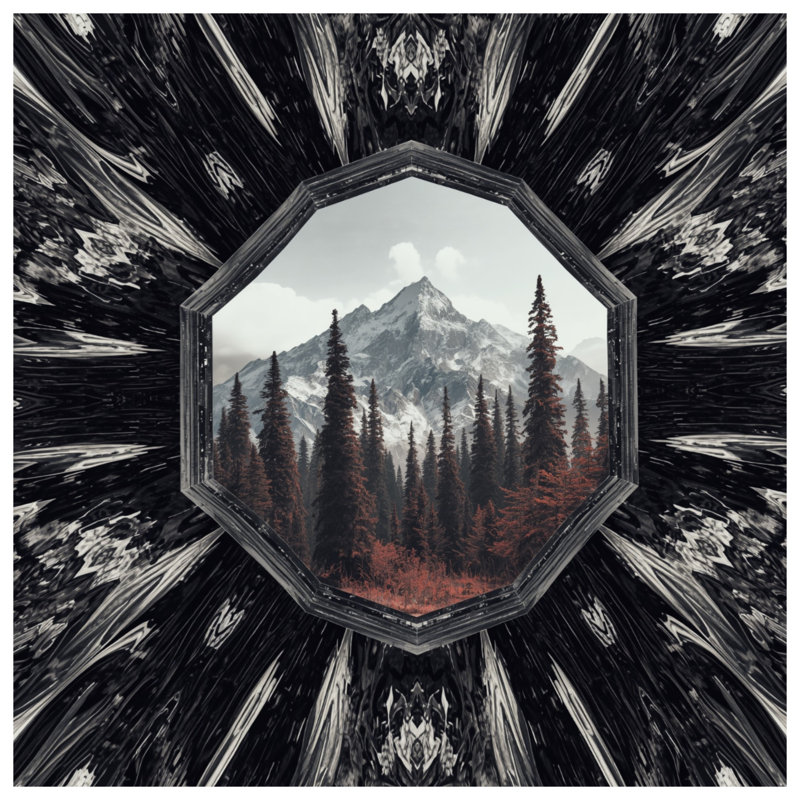 Tapis de bain Mountain Forest View, L 24 po x L 17 po