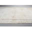 Large Turkish Vintage Antique Rug in Beige for Dining Room with Modern Minimalist Wool Design and Oushak Style