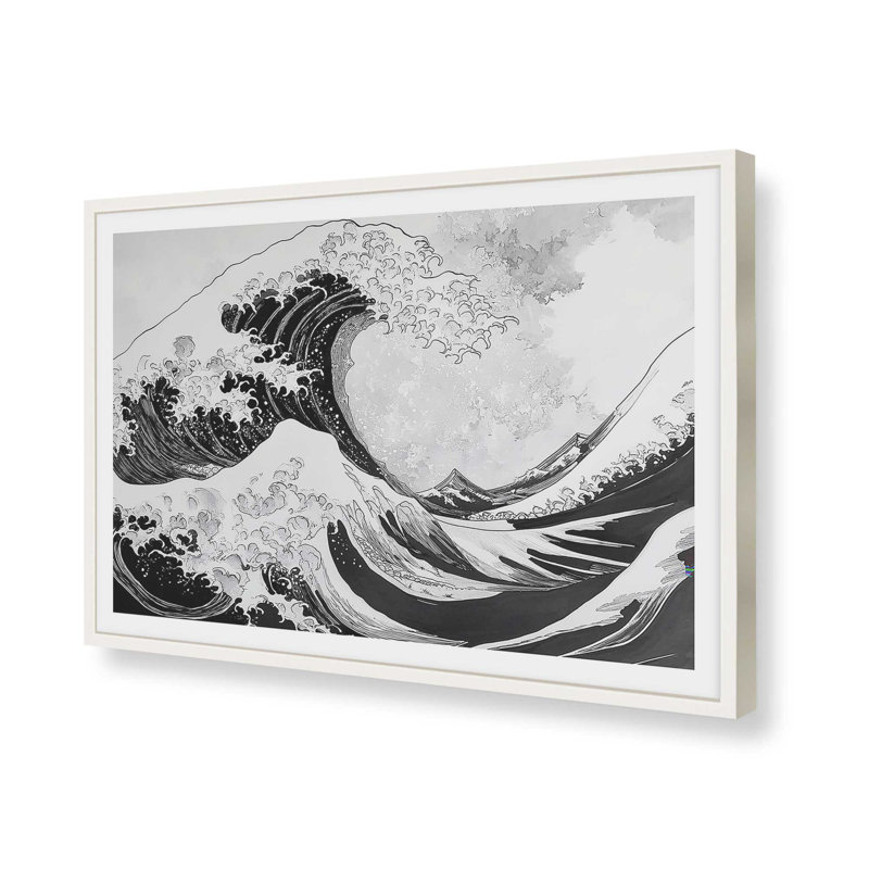 «Blackwater Rise», reproduction sur papier mat d'archives, H 17 po x l 13 po, Impression encadrée sans passe-partout