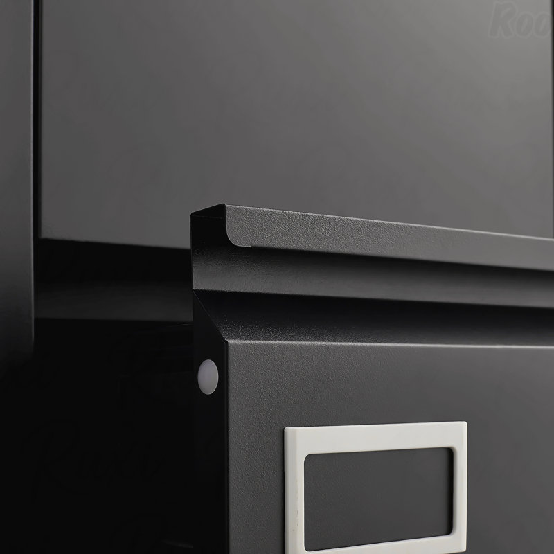 4 Drawer Vertical File Cabinet With Secure Lock Metal Filing Cabinet For Home Office Organizer Storage Cabinet Letter Size/A4/Legal File