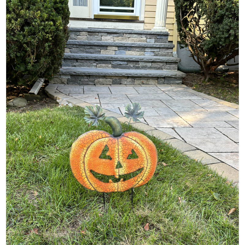Piquet de citrouille 22,5 po Halloween