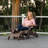 Outdoor Adirondack Chair With Ottoman
