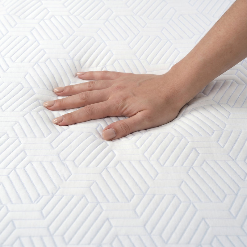Matelas en mousse à mémoire de forme moyenne très ferme avec housse de refroidissement régulatrice de température 10 po Epernay
