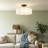 Thornhill 4-Light Modern Fabric Semi Flush Mount Ceiling Light for  Entryway