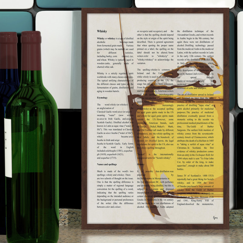 " Liquid Courage " by Eyre Tarney, 24" H x 16" W x 1.5" D