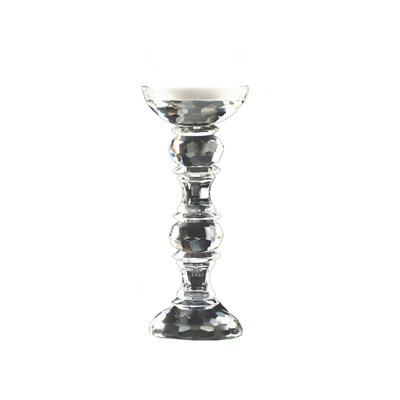 8'' H Glass Tabletop Candlestick