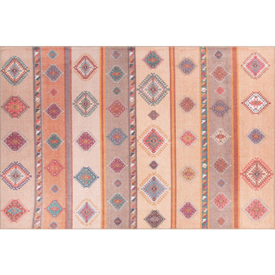 Tapis de couloir doux et durable, 100% polyester, 29,5 po x 59,1 po | Densité de 1850 g / m², hauteur des poils de 0,16 pouce | Polyester recyclé, lavable à la machine à 30 ° C | Idéal pour les vestibules et les espaces de vie