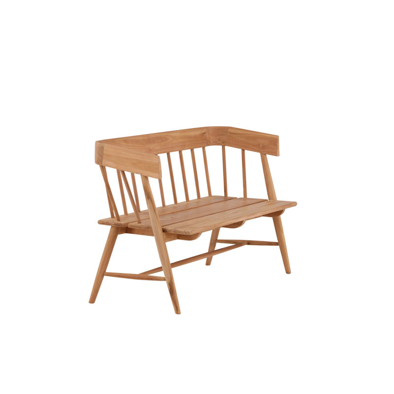 Bornholm 132Cm Wide Outdoor Teak Garden Sofa