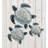 17.25 Inch Wide Sea Turtle Trio Metal Outdoor Wall Decor with Multi Color Weather Resistant Finish for Indoor and Outdoor Home Accent