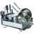 Large Capacity Full Size Rust Resistant Dish Rack With Angled Drain Board And Removable Flatware Caddy, Light Grey