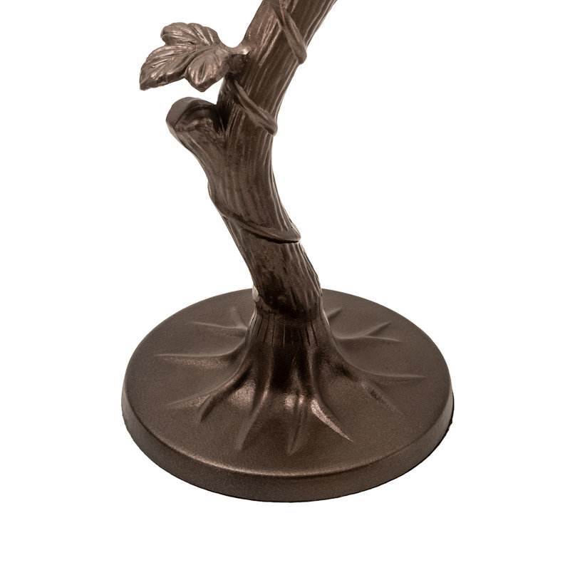 Mission Vine Leaf Apple Table Lamp
