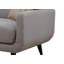 Canapé en mélange de polyester, pieds en bois massif, rembourrage en mousse haute densité et 2 coussins décoratifs-1225158982-1225158983