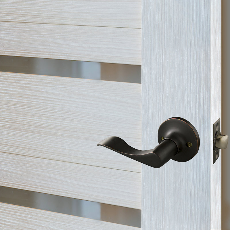 Stratford Passage Door Lever, Oil Rubbed Bronze