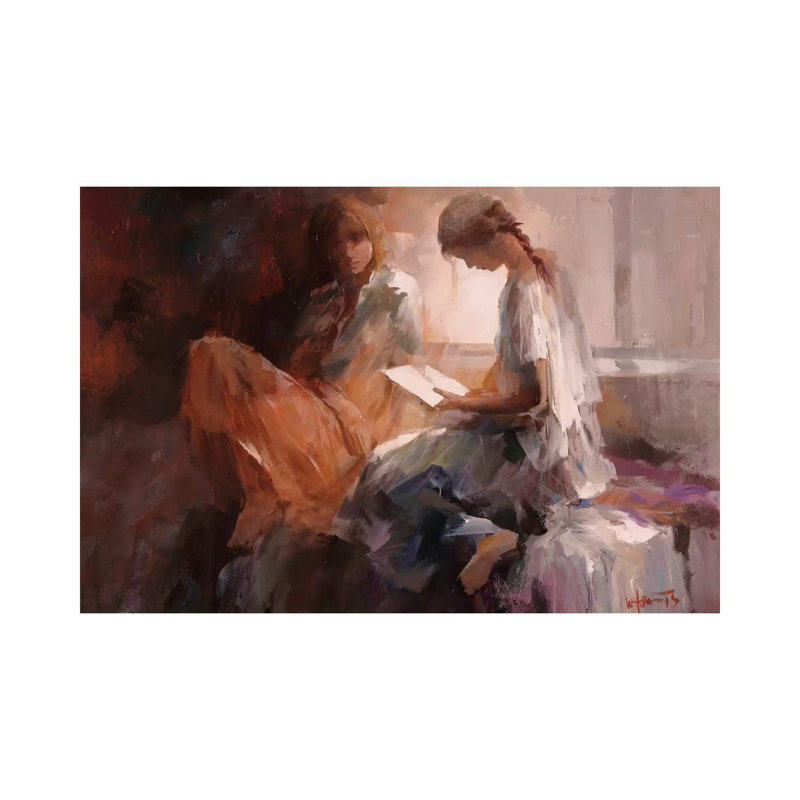 Koi III by Willem Haenraets - Wrapped Canvas Painting, 20.32 cm H x 30.48 cm W