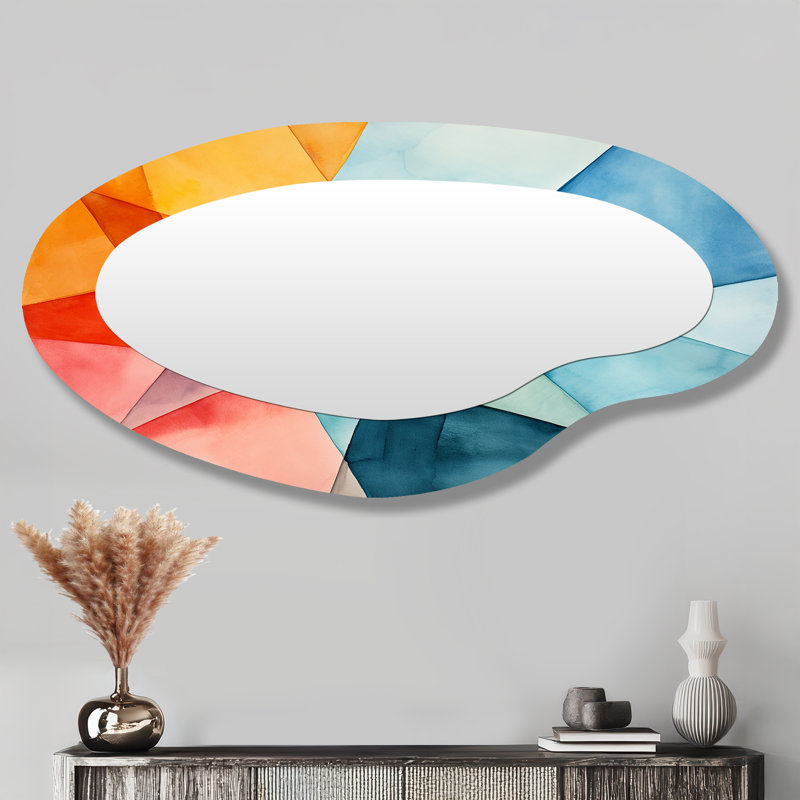 Miroir mural Pastel