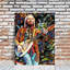 Tom Petty - «parmi les fleurs sauvages» par Rockchromatique - impression sans cadre-1559624889