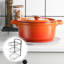 Heavy Duty Foldable Kitchen Pot Organizer Rack Multi Layer Storage Shelf For Pots Pans Steamers And Spice Bottles Stable Space Saving Countertop And Cabinet Kitchen Supply