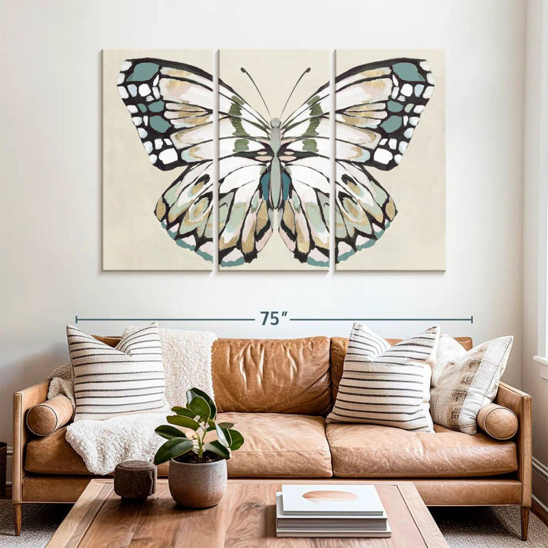 Butterfly's Kiss II, 42" H x 65" W