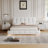 Floating Platform Bed-845574072
