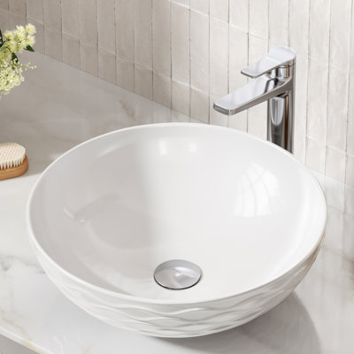 Extended Thread Pop-Up Bathroom Sink Drain