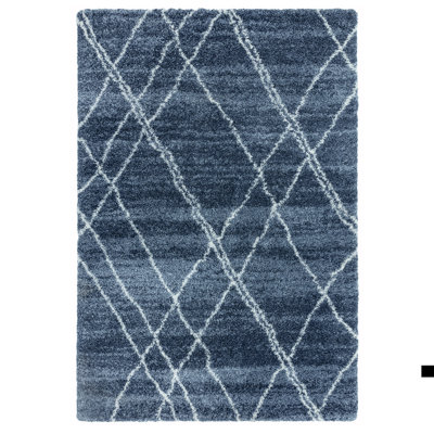 Aaron-John Rectangle 609.6 cm x 863.6 cm Moroccan Shaggy Area Rug