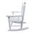 S  Rocking White Chair- Indoor Or Outdoor -Suitable For Kids-Durable-1546035715