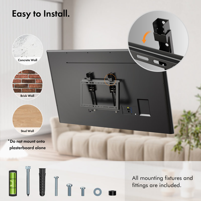 VonHaus Single Screen Wall Mount