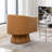 Faux Leather Upholstered Swivel Barrel Chair-135525737-170896852