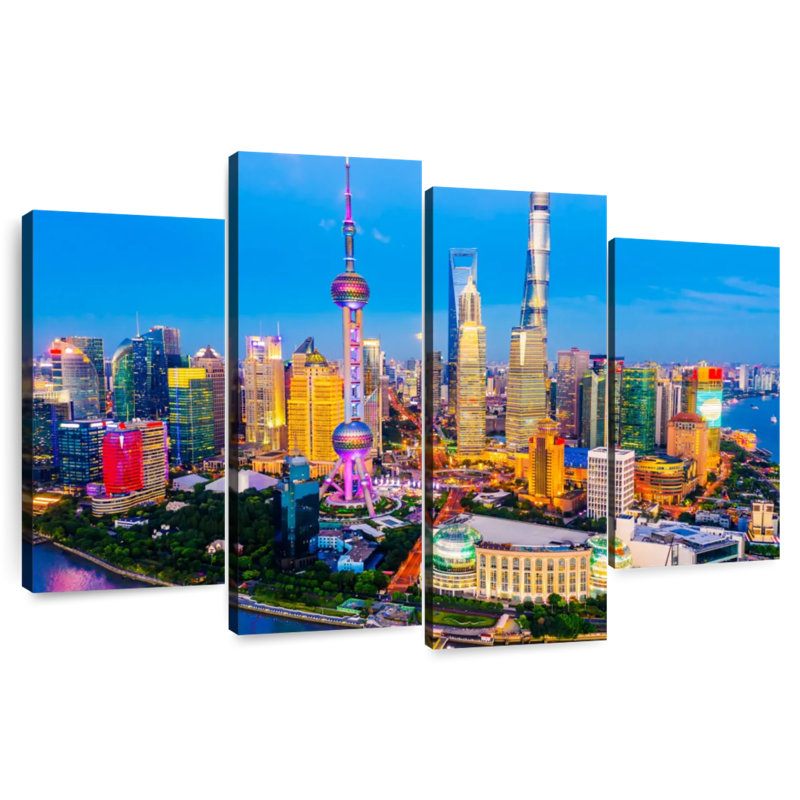 Sireci Shanghai Twilight Skyline